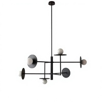 Lustre de style américain, lampe rétro, lustre sur mesure, luminaire suspendu, décoration d'éclairage, éclairage pour salle à manger