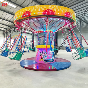 Carrusel de atracciones de feria a precio económico, 12 asientos, juegos de carnaval, columpio para niños, mini <span class=keywords><strong>silla</strong></span> voladora para parque infantil - Product Image 3