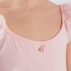 Maillot de Ballet para Niñas con Falda y Mangas con Volantes, Vestido de Danza para Niñas, Ropa de Ballet Infantil para Actuaciones en Escenario - Product Image 2