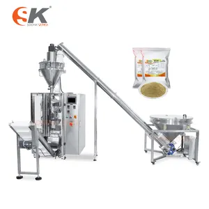 SOONKPACK Automatic Detergent Washing Powder Water-Soluble Membrane PVA Film Vertical Filling Packing Machine Factory Price