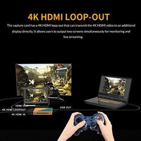 Carte d'acquisition vidéo AVMATRIX UC1218-4K pour HDMI 2.0 USB 3.0-C Live Streaming 1080P60 pour conférences d'église en ligne et Live