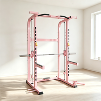 Rack de musculation multifonctionnel Smith Machine, équipement de fitness commercial pour salle de sport, avec certification CE ISO9001, fourni directement par l'usine