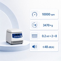 Centrifugeuse à rotor oscillant pour usage vétérinaire, pour le traitement et la purification stratifiée d'échantillons sanguins d'animaux, vitesse maximale 10000 tr/min, en acier inoxydable