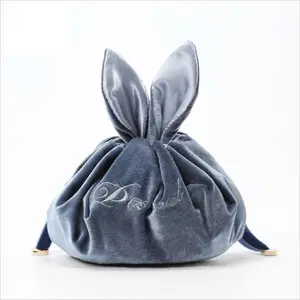 Custom logo bulk cheap beautiful drawstring plain toiletry makeup organizer make up bags draw string cosmetic bag