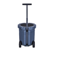 Carafe à eau rétractable en plastique de 30l, seau à glace pour bière, boîte de refroidissement pour boissons