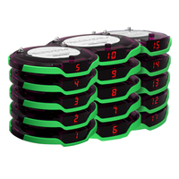 Système de téléavertisseur sans fil pour Restaurant, sortie directe d'usine, 20 vibreurs de Vibration rechargeables