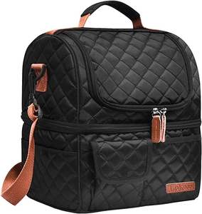 Sac isotherme de camping grand format TOMA, échantillon gratuit, fermeture éclair, camouflage marron, sac isotherme souple - Product Image 4