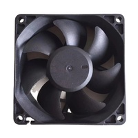 Ventilateurs axiaux miniatures 8025 DC 24V 3700 tr/min 80 mm 12V DC, ventilateur de refroidissement haute puissance, étanche à l'humidité, 80x80x25