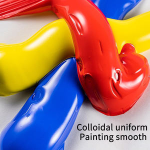 Peintures acryliques riches pigmentées en vrac fournitures de <span class=keywords><strong>peinture</strong></span> personnalisées pour artistes débutants enfants roches artisanat toile bois - Product Image 5