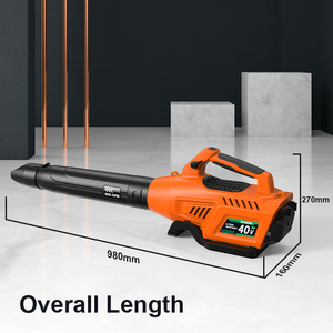 <span class=keywords><strong>Souffleur</strong></span> de feuilles sans fil industriel <span class=keywords><strong>le</strong></span> <span class=keywords><strong>plus</strong></span> <span class=keywords><strong>puissant</strong></span>, moteur à balais 6 vitesses, <span class=keywords><strong>batterie</strong></span> au lithium 600 CFM 5.0AH/7.5AH - Product Image 4