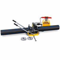 Équipement de soudage par fusion manuel pour tuyaux en PEHD 220V WP160E2 63-160mm