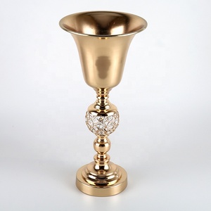 Table Centerpieces Metal <strong>Flower</strong> <strong>Vase</strong> Stands for Wedding <strong>Flower</strong> Decorations - Product Image 3