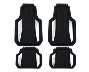 Accessoires Auto Universal Fit Anti-slip 4pcs ALL-Season Universal <span class=keywords><strong>TPE</strong></span> Car Floor Mat - Product Image 3