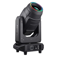 GBR-GB280R 280W Beam Spot Wash BSW Luz de Cabeza Móvil con Anillo LED para Iluminación de Escenarios, Eventos y DJ