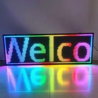 Venta caliente a todo color programable LED publicidad signo pantalla interior led desplazamiento tablero de mensajes