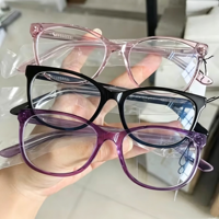 Bingkai asetat warna campuran dan model kacamata stok obral besar bingkai asetat kualitas baik bingkai cateye asetat untuk wanita