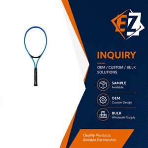 <span class=keywords><strong>Raqueta</strong></span> <span class=keywords><strong>de</strong></span> <span class=keywords><strong>Tenis</strong></span> <span class=keywords><strong>de</strong></span> Aluminio <span class=keywords><strong>de</strong></span> <span class=keywords><strong>26</strong></span> <span class=keywords><strong>Pulgadas</strong></span> con Mango <span class=keywords><strong>de</strong></span> Plástico y Cuerdas para Práctica en Cancha, Pedido Personalizado OEM - Product Image 5