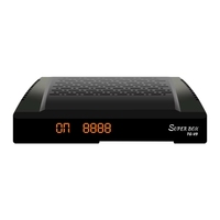 Receptor de TV de Alta Definición Quad Core T2S2 con Puerto Ethernet y WiFi Lanqi, Sistema Operativo Android 15, 1920x1080, en Stock