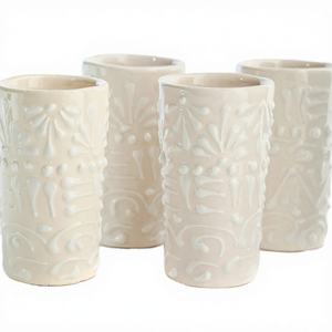 Vasos de Chupito de Cerámica Talavera Hechos a Mano para Tequila, Diseño Clásico de <span class=keywords><strong>Caballito</strong></span>, para Fiestas, Aptos para Microondas y Lavavajillas - Product Image 4