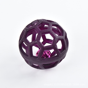 Giocattolo da Masticare Ecologico e Resistente per Cani e Gatti, Palla per Snack con Costruzione in Plastica Durevole per Pulizia dei Denti ed Esercizio - Product Image 4