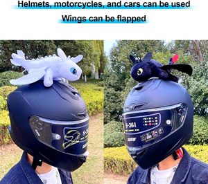 Peluche de Dragón UUIVIRS, Negro, Sin Dientes, con Pequeñas Ventosas, para <span class=keywords><strong>Casco</strong></span>, Coche, Techo de Motocicleta, Decoración de Techo Solar, de Algodón - Product Image 2