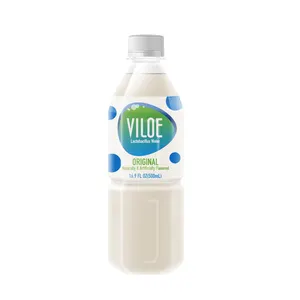 Viloe aromalı taze fermente Lactobacillus yumuşak İçecek PET şişe