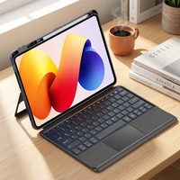 Clavier BT Magic avec pavé tactile pour Redmi Pad 2 Pro 12.1" - Étui de protection multifonctionnel
