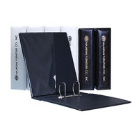 Reliure à anneaux en plastique A4 de couleur blanche, 1 pouce, 3 anneaux