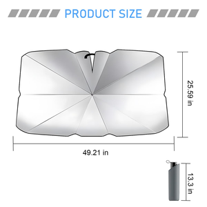 Car Windshield Sunshade <b>Umbrella</b> Folding Car Sun Shade Parasol <b>Umbrella</b> - Product Image 2