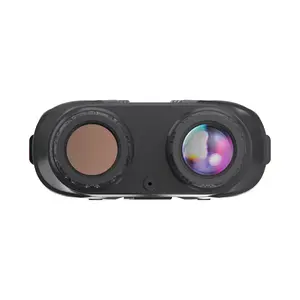 Binóculos de visão noturna coloridos 4K, óculos de proteção com zoom digital 8X e 36MP, recarregável, caça infravermelho, novidade