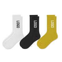 Chaussettes de sport personnalisées Oem de haute qualité pour femmes et hommes Chaussettes de skate de basket-ball en coton Pas de commande minimum