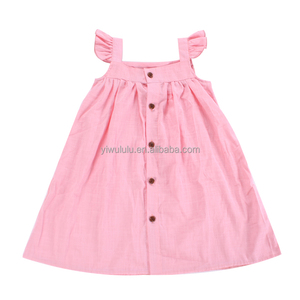 Robe à rayures pour petites filles, motif floral, style bohème, tenue d'été - Product Image 5