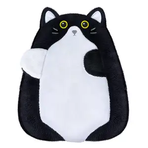 Coussin chauffant non parfumé au micro-ondes mignon doux confortable oreiller en peluche chauffant chaud animaux en peluche Kawaii chaud et froid peluche jouet alimentaire