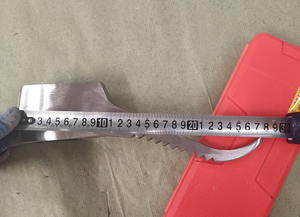 1100G sappie พร้อมที่จับปาเป้า FSC เหล็กกล้าคาร์บอนป่าไม้ sappie ขวาน sappie สําหรับการจัดการไม้ - Product Image 5