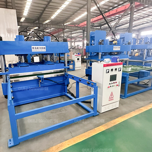 1000×1000×20mmゴムマットゴム粉タイル成形プレス機/ゴム製床マットタイル製造機 - Product Image 6