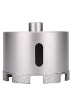 Foret de perçage humide Mo Zuan Modèle 01 60mm à paroi mince pour carrelage en verre, marbre et galets, avec poignée non revêtue