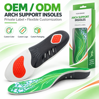 Semelles orthopédiques de soutien de la voûte plantaire, semelles confortables pour le sport, semelles orthopédiques pour la course à pied, la marche et le soutien quotidien