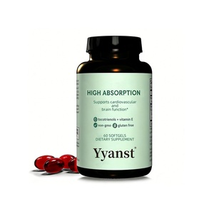 Gélules de Vitamine E et Tocotriénols-Tocophérols de Haute Qualité à Marque Blanche – Protection Antioxydante et Énergie Cellulaire - Product Image 1