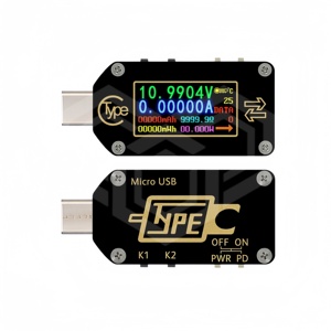 Medidor de Voltaje y Corriente de 6 Dígitos Tipo-C con Detección de Protocolo de Carga Rápida PD TC66, Probador de Capacidad USB - Product Image 3