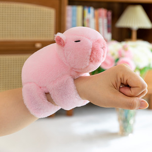 Capibara zampa cerchio capibara peluche peluche morbido <span class=keywords><strong>orso</strong></span> bambola per ragazze lavata a mano con riempimento in cotone PP ODM personalizzabile - Product Image 2