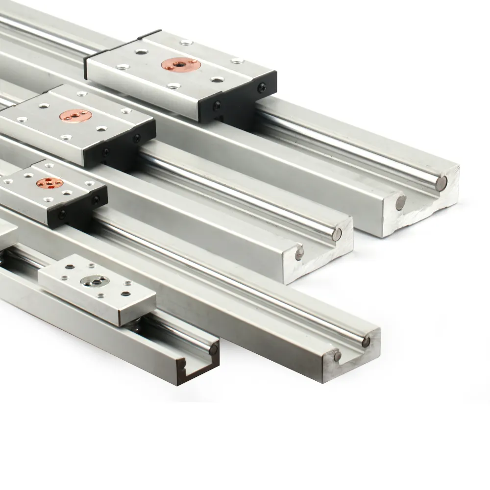 Dual-achse aluminium legierung interne welle Anleitung typ und 100-4000mm Länge SGR linear schiene