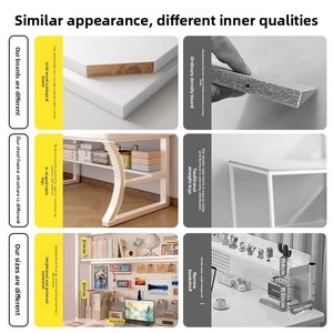 Nuevo Escritorio de Madera Maciza con Estantería Integrada y Panel Perforado, Escritorio para Computadora para el Hogar, Dormitorio, <span class=keywords><strong>Estudio</strong></span>, <span class=keywords><strong>Mesa</strong></span> de Escritura para Estudiantes - Product Image 2