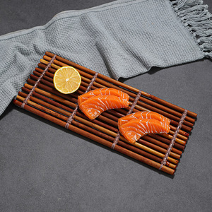 Bamboo Sushi Platter Rectangular Eco-Friendly For Sashimi Seafood Display - Product Image 1