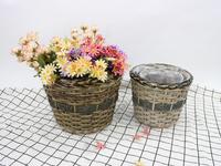 Tissage de panier à fleurs de saule personnalisé, panier de fleurs et de saule, décoration de maison, populaire, qualité supérieure