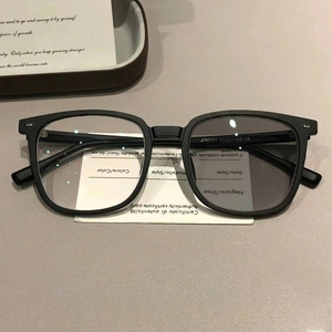 Lunettes photochromiques anti-lumière bleue <span class=keywords><strong>pour</strong></span> femmes, grises, carrées, UV400, lunettes d'ordinateur, logo personnalisé, montures optiques en gros - Product Image 2