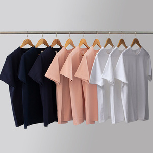 T-shirt en coton biologique 100% 300 g/m², vierge, sans marque, en gros - Product Image 3