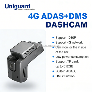 <span class=keywords><strong>Cam</strong></span>éra embarquée 4G professionnelle avancée à double canal pour la surveillance de la conduite et les systèmes de suivi de flotte de camions et de taxis - Product Image 1
