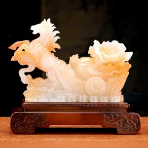 Figura de Caballo del Zodiaco Pintada a Mano en Resina, Adorno Animal Tallado, Decoración de Escritorio para Sala de Estar u Oficina, Regalo - Product Image 1