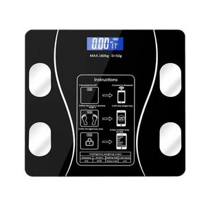 Balance de salle de bain électronique intelligente avec fonction Bluetooth BMI, 260*260*4mm, avec application OKOK, vente chaude, capacité de 180 kg - Product Image 1
