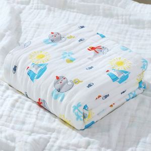 Popular Wholesale Custom 110*110 cm 100% Cotton <b>Muslin</b> Swaddle Wrap <b>Baby</b> Blanket - Product Image 5
